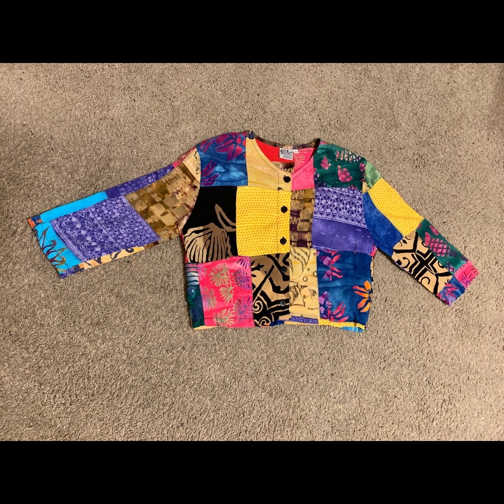 Go Fish Clothing Co, like new crop top/jacket